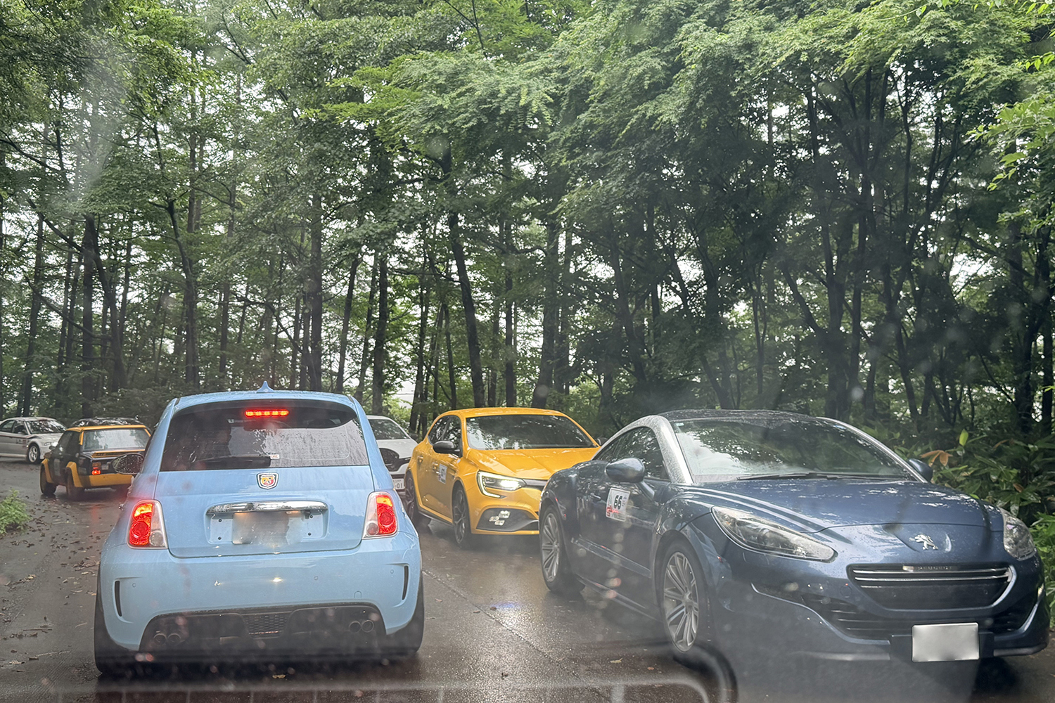 第1回クロノサリタ嬬恋の参加車両たち