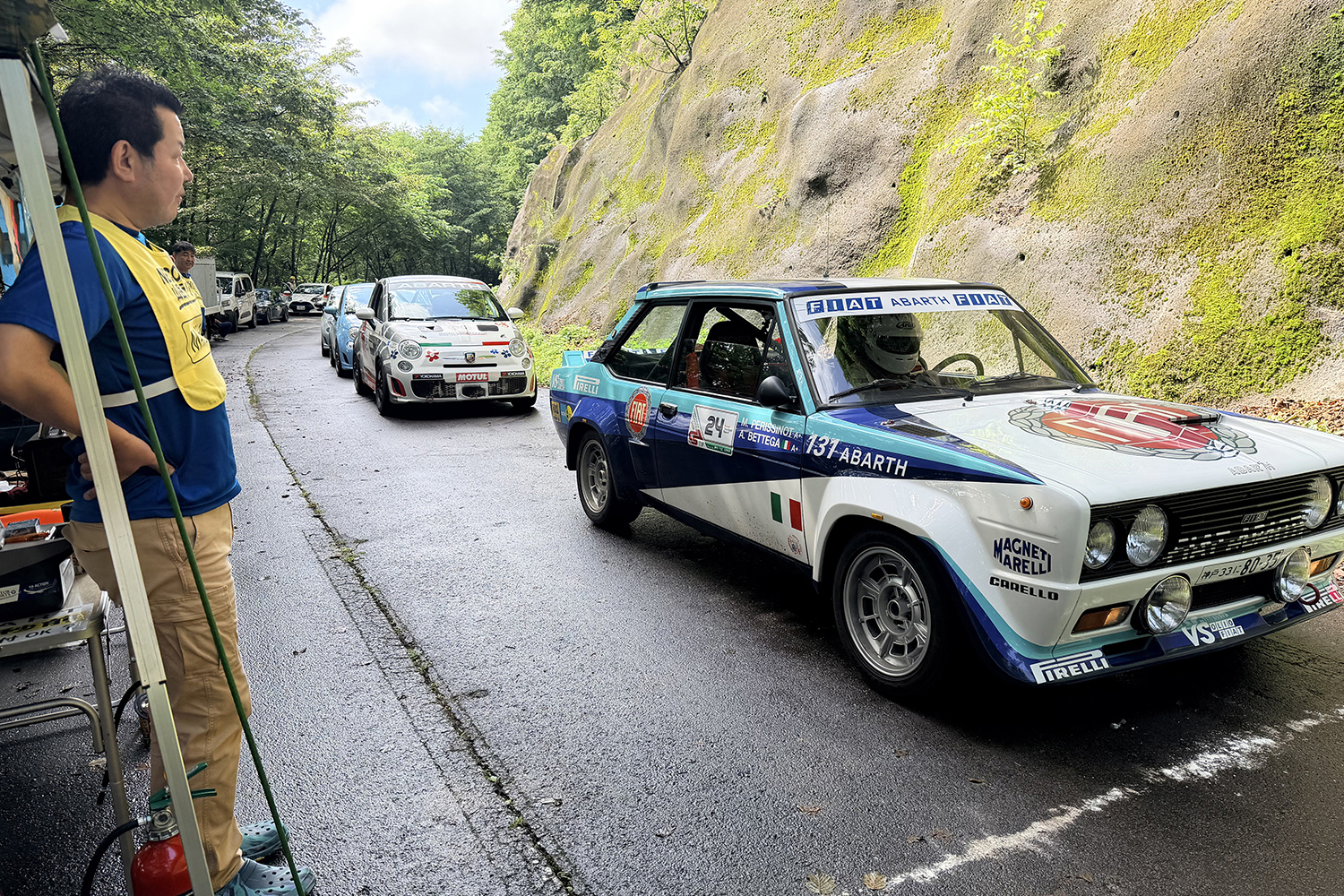 ストートの順番を待つ第1回クロノサリタ嬬恋の参加車両 〜 画像10