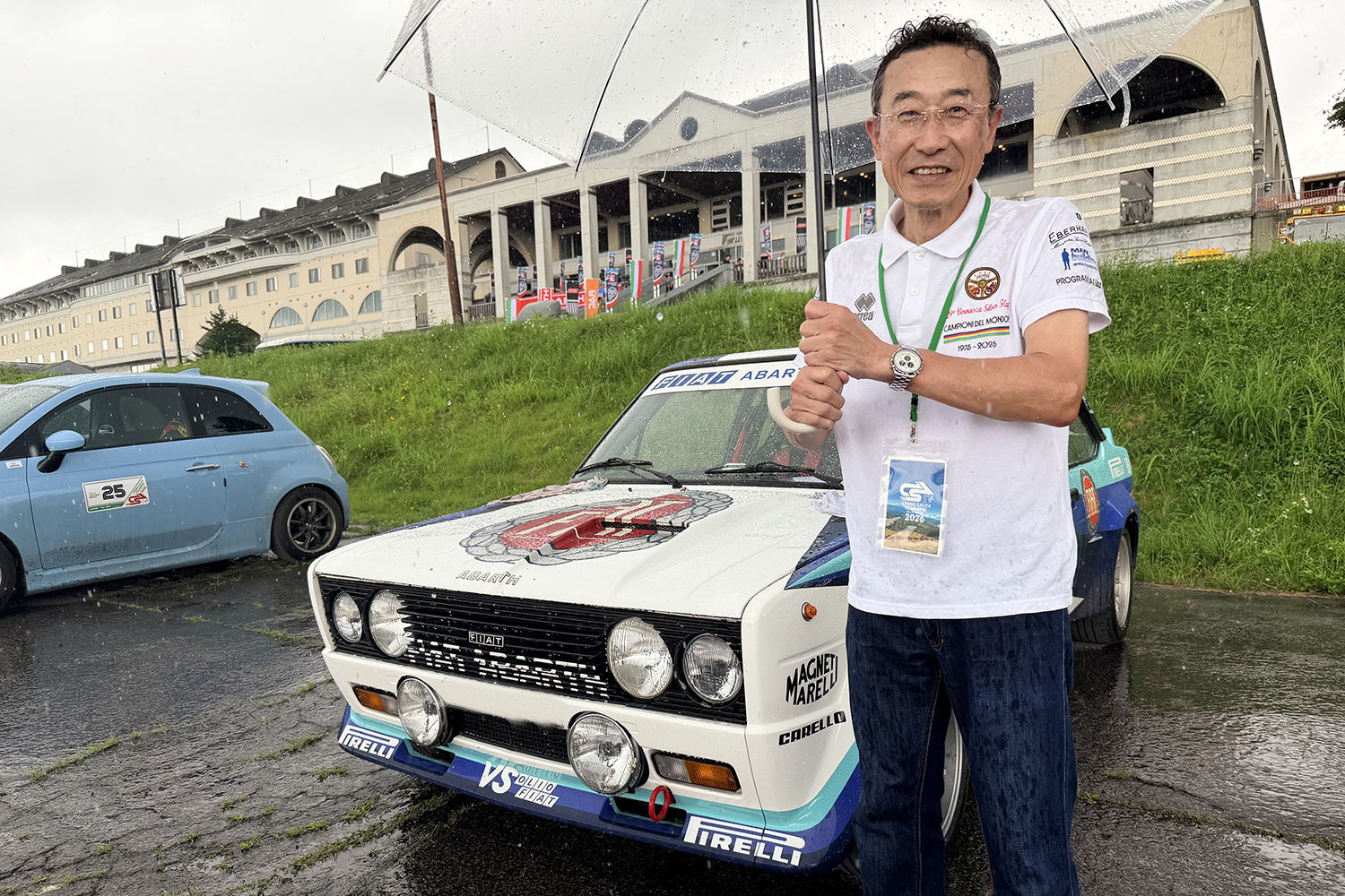 フィアット・アバルト131ラリーで参加の奥野さん 〜 画像22