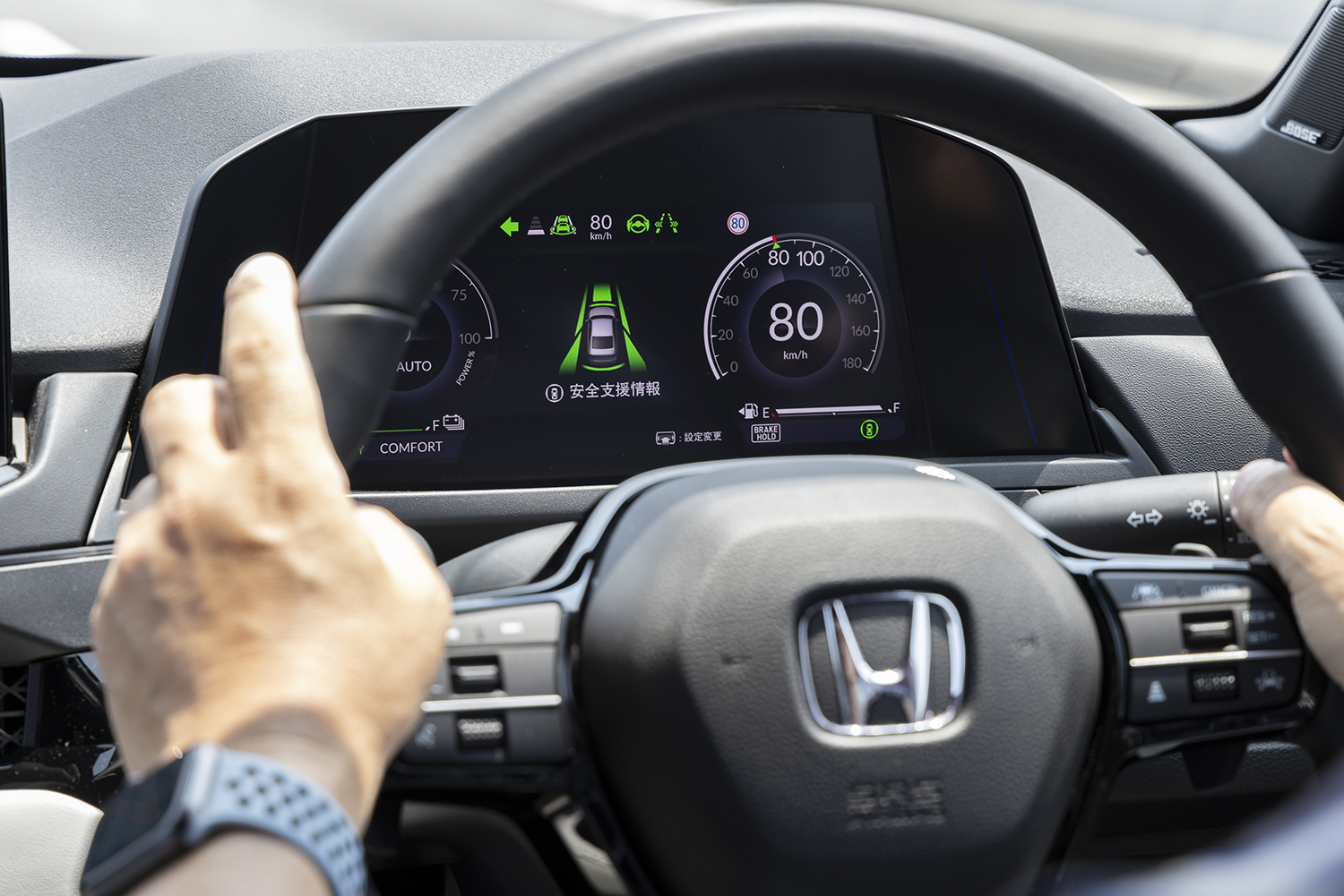 ホンダ・アコードの先進運転支援システム