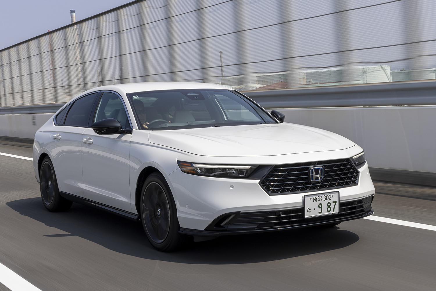 ホンダ・アコードの走行