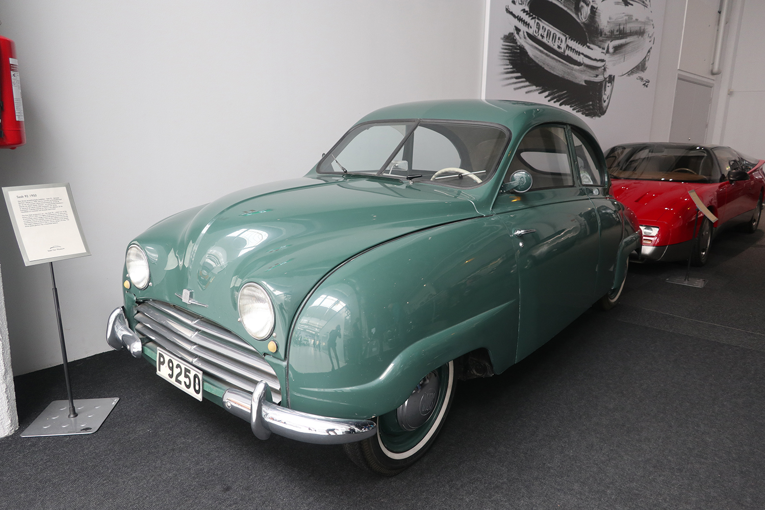 1950 Saab 92 Highly Streamlined 2-Door Coupe
