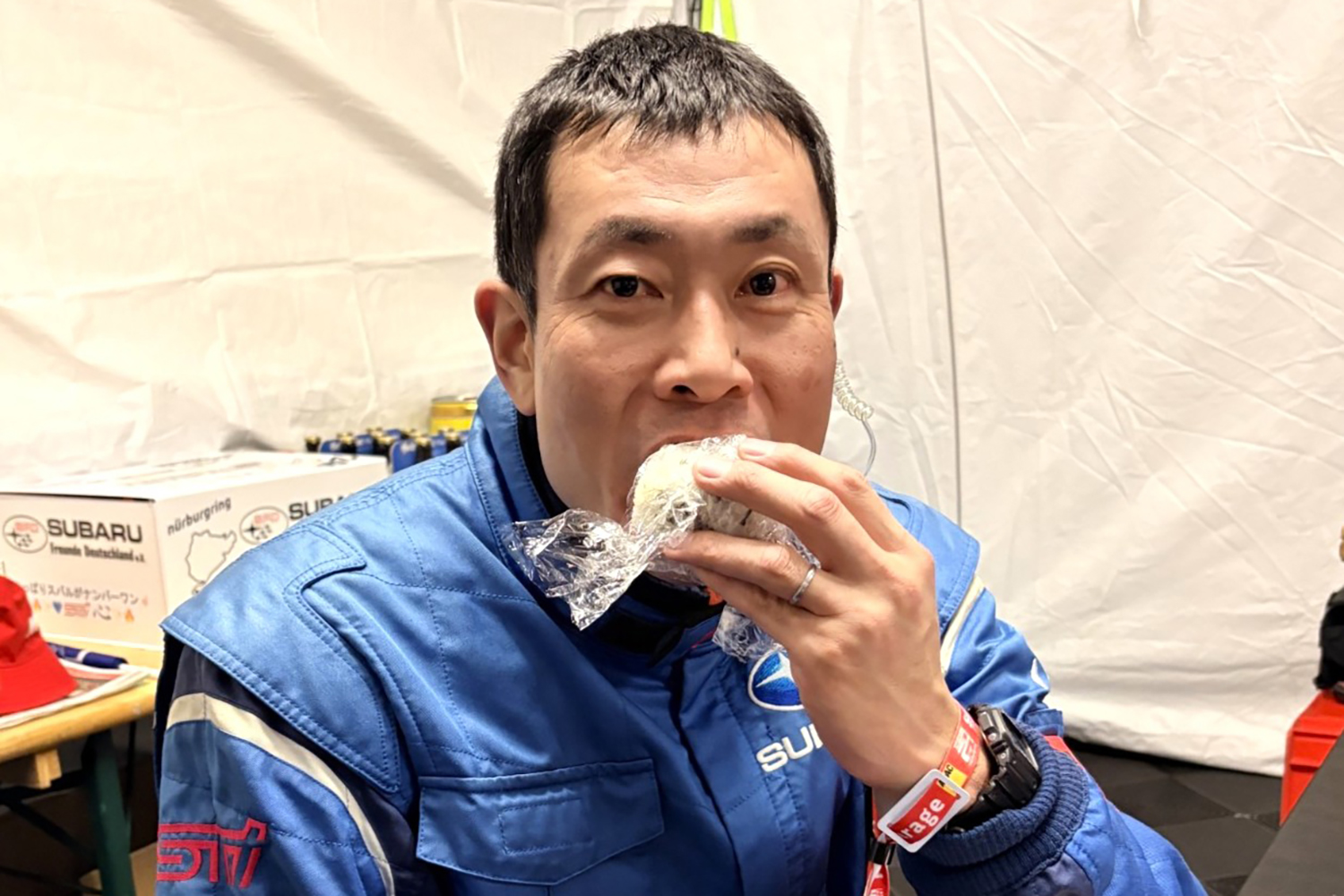 ニュル24時間レース名物STIチームの「NBRカレー」が消えた! 過酷なレースを支えた代役は「おにぎり」と「キュウリの浅漬け」だった 〜 画像10