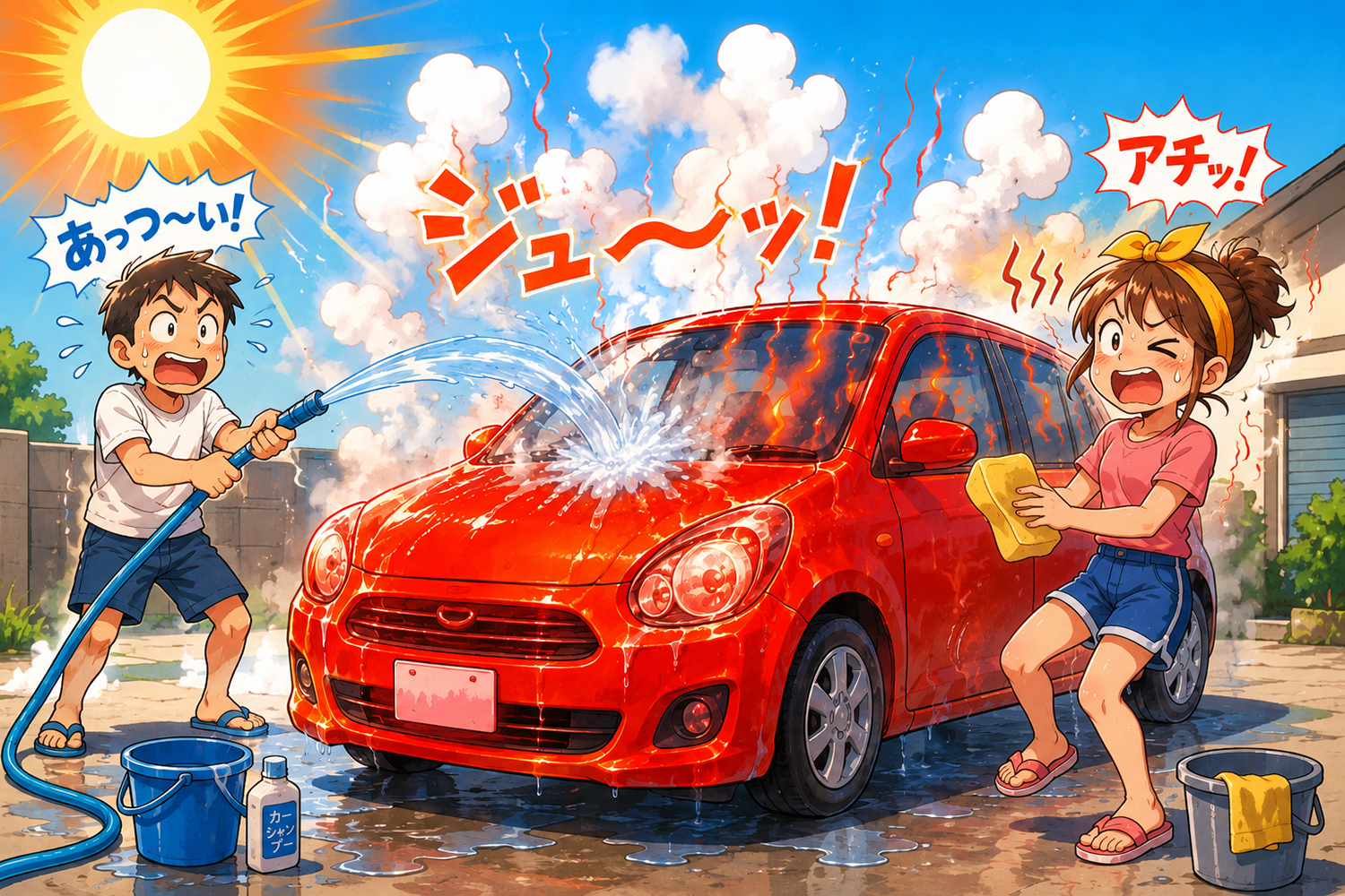 編集部員が試したからわかる夏洗車を制する「時短洗車アイテム」とは