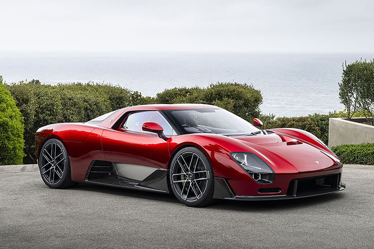 マクラーレンMcL 6GTのフロントスタイリング