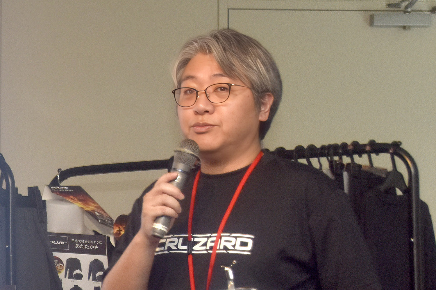 クルザードの企画・開発リーダーマーチャントの中川氏