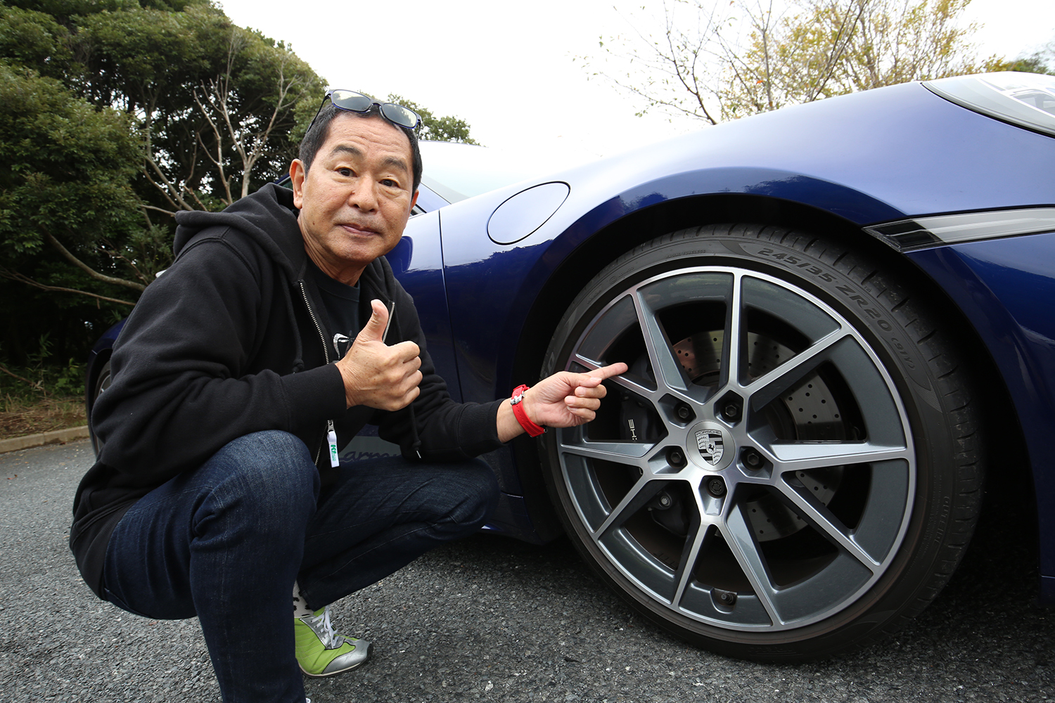ポルシェ91カレラTと土屋圭市さん