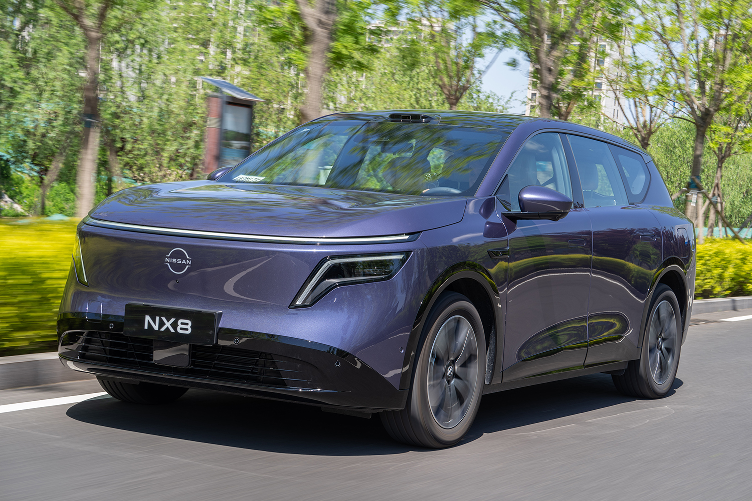 日産 NX8の走行