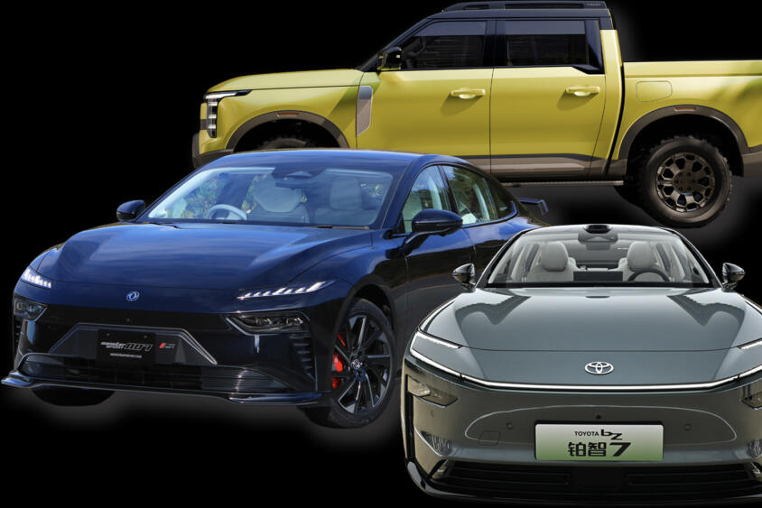 日産NX8やトヨタbZ7に中国地場メーカー車も！　日本じゃ乗れない「最新中国EV」をまとめて試乗