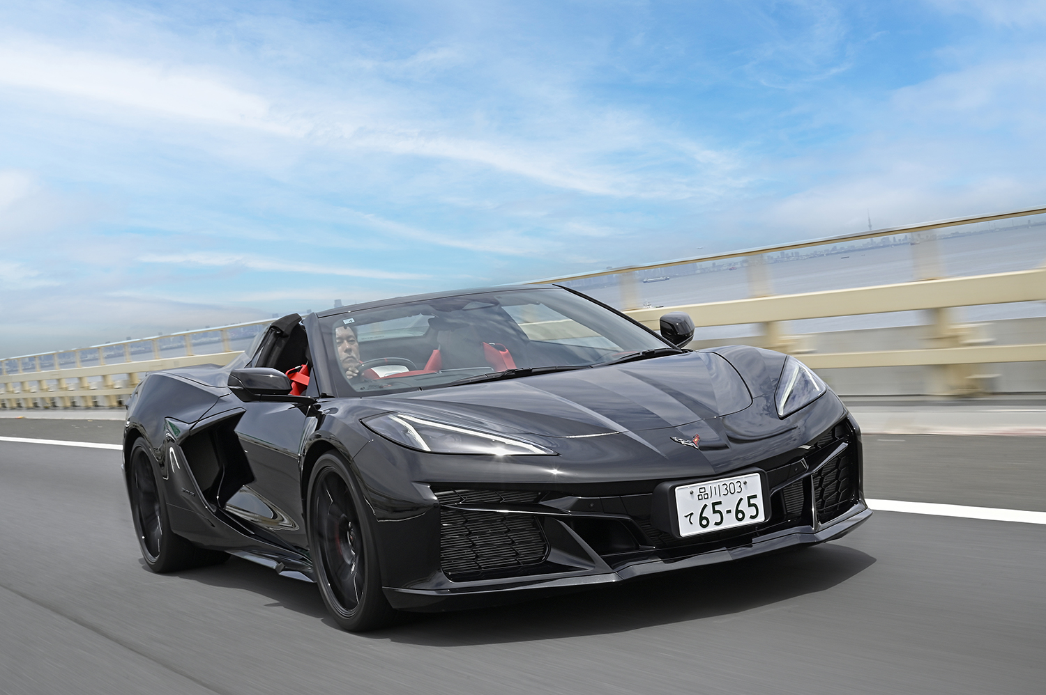 シボレー・コルベットZ06の走行 〜 画像1