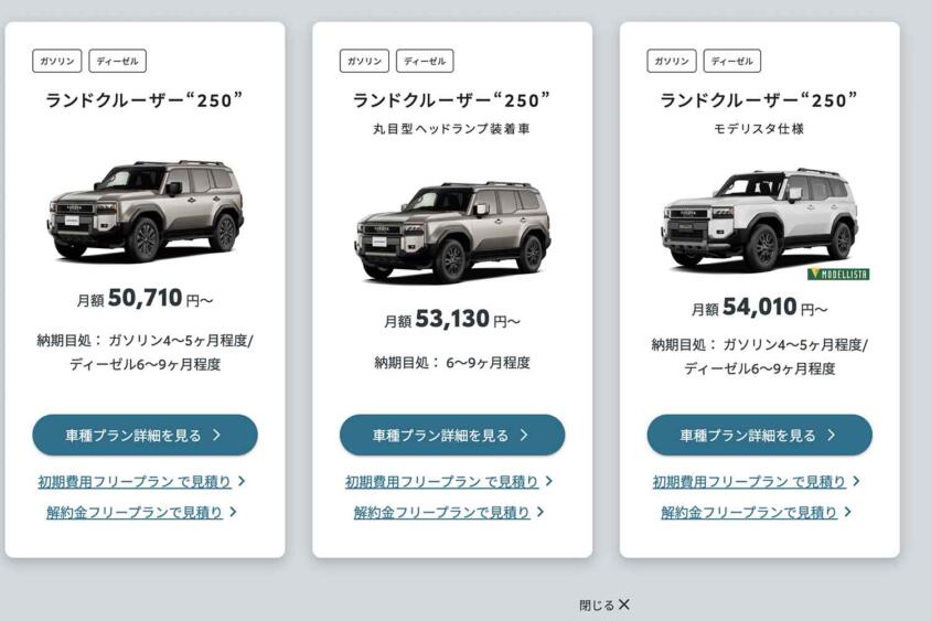 クルマのサブスクは人によっちゃメリットなし！　「得する人」「損する人」の違いとは？
