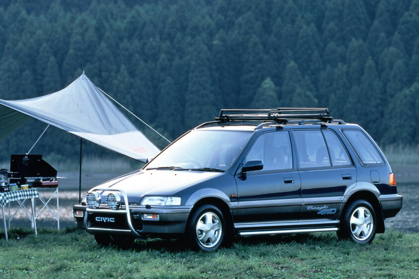 シビックなのにカンガルーバー！　２年を待たずに消滅した「シビックシャトル」という異色のSUV