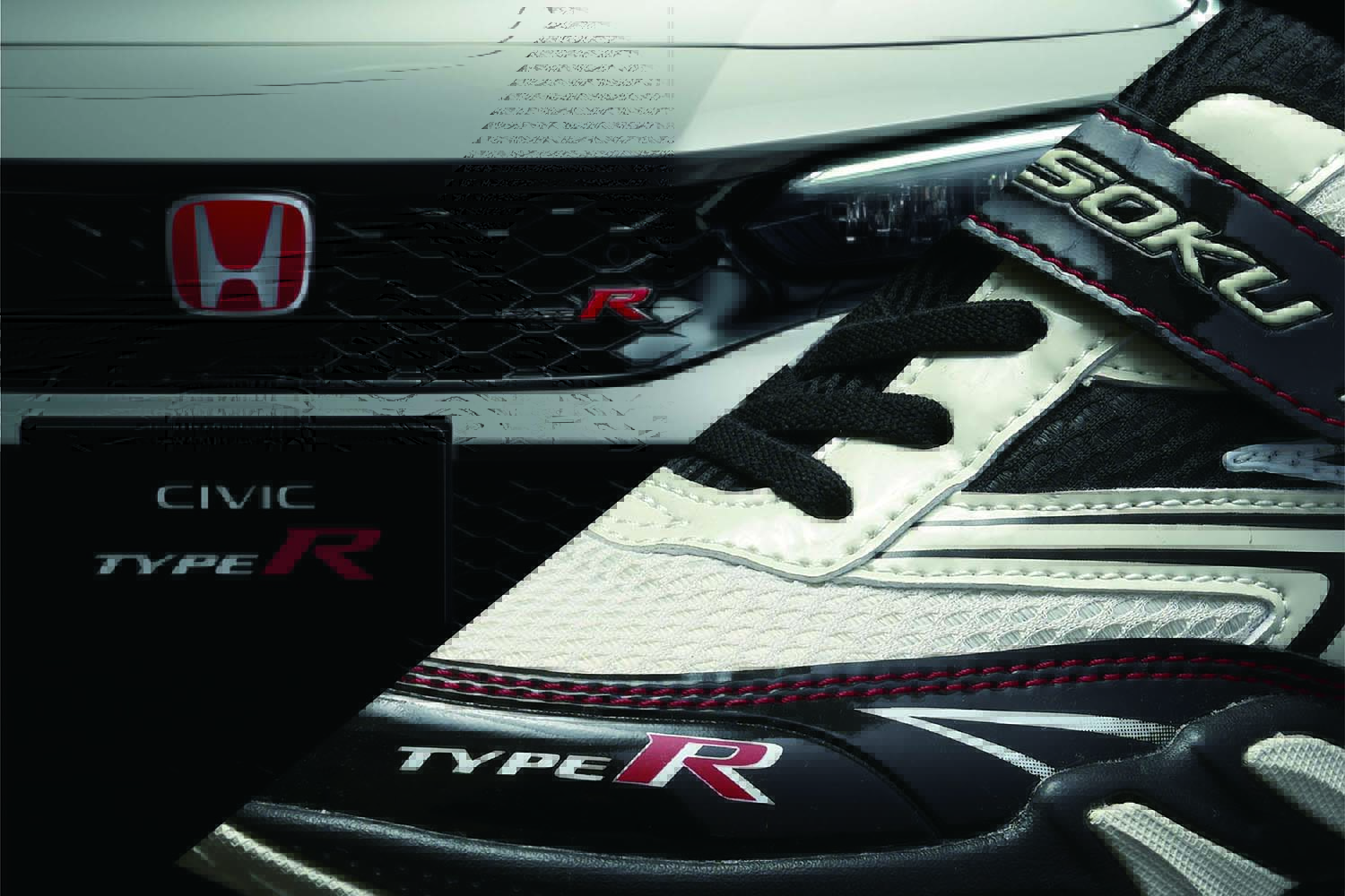 瞬足×Honda 「CIVIC TYPE R」コラボレーションシューズが登場