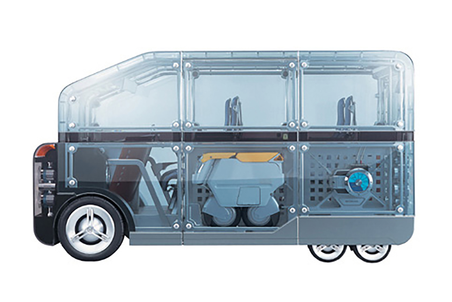 ホンダが2001年に提案した「動くガラスケース」UNIBOX 〜 画像12
