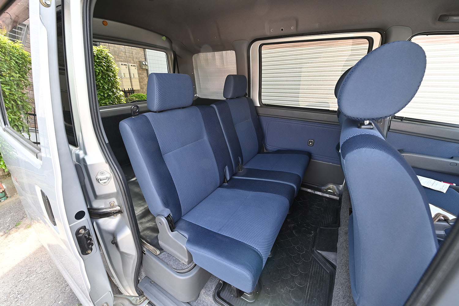 軽商用車のリヤシート