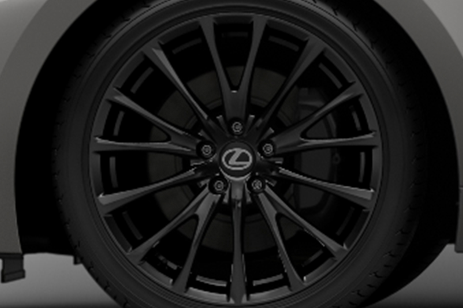 レクサスIS F SPORT Mode Blackのホイール
