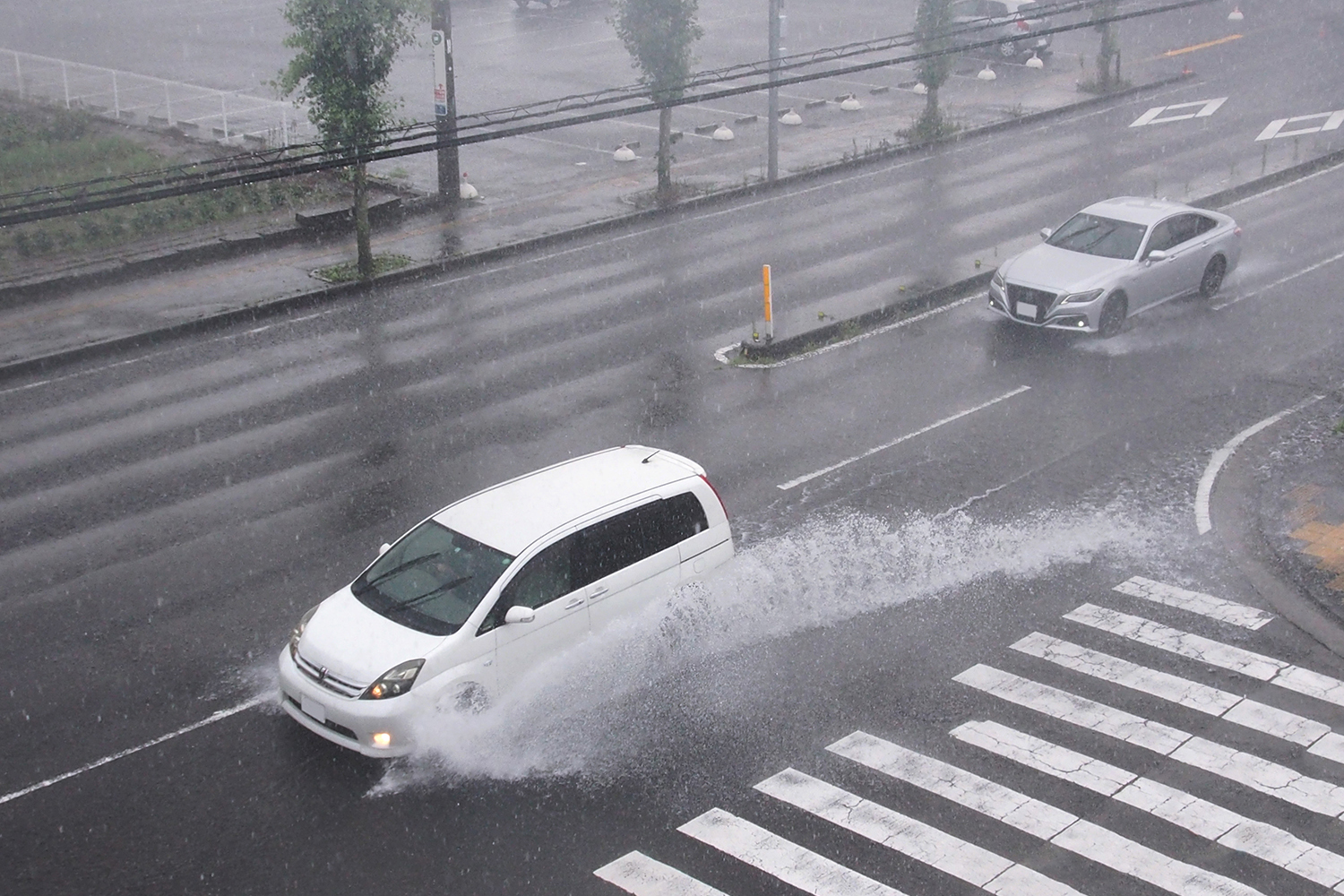 冠水のイメージ