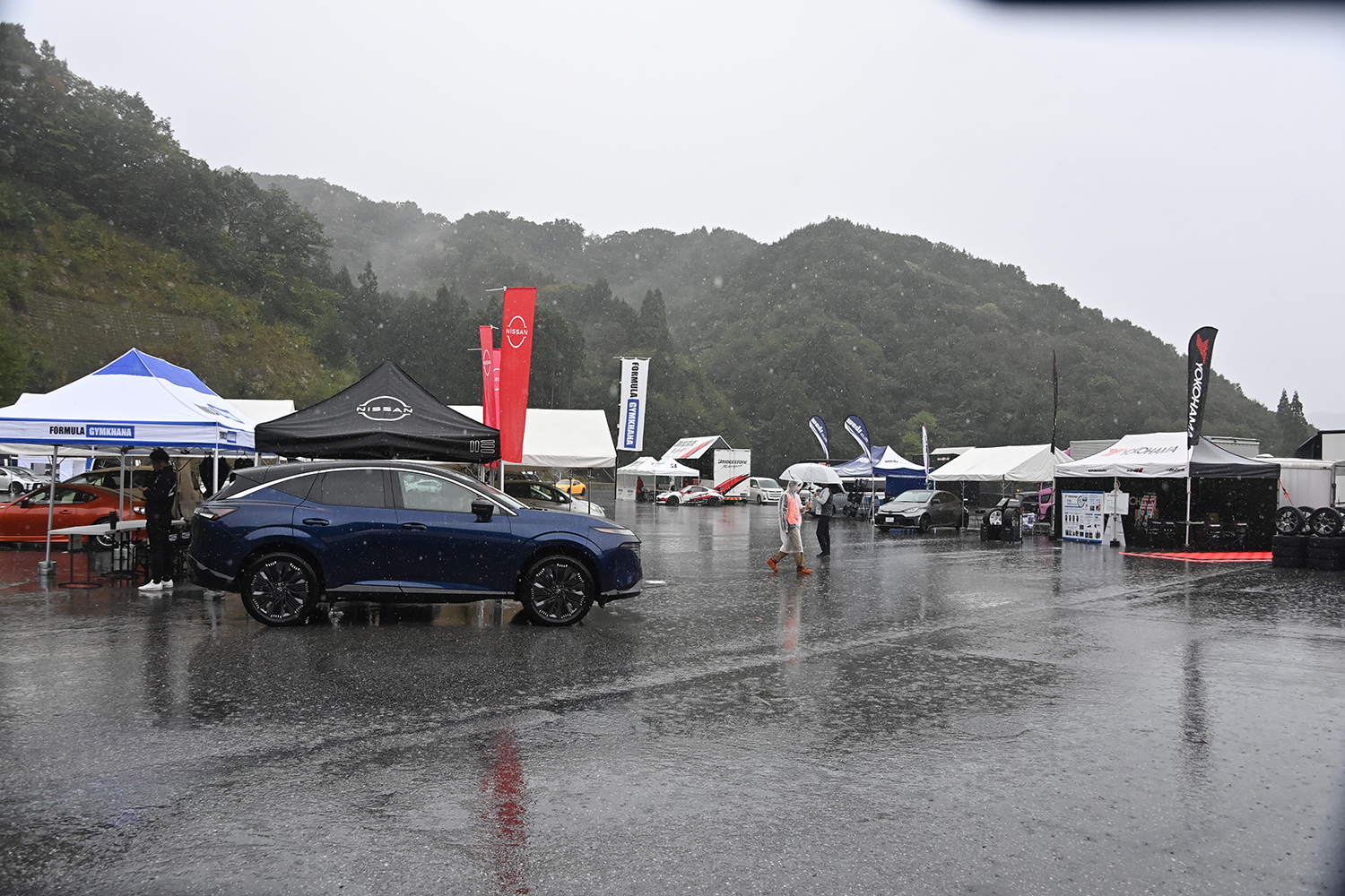 フォーミュラジムカーナ2026 Rd.3の会場の様子