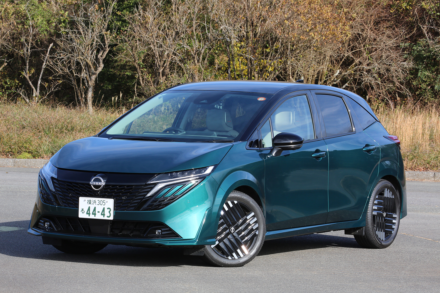 日産ノートオーラのフロントスタイリング