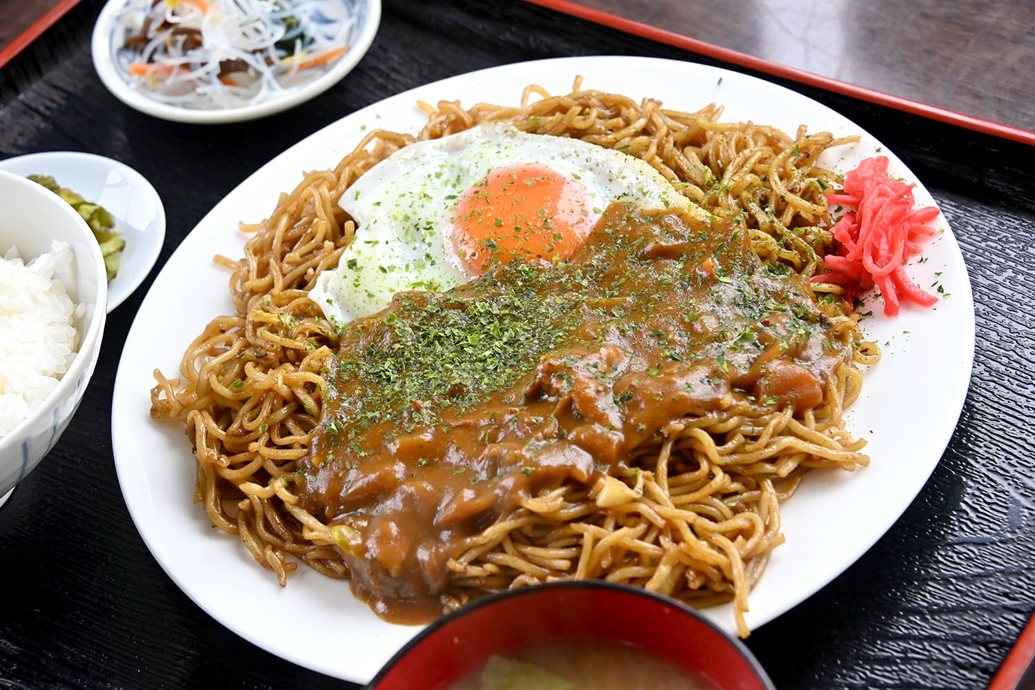 カレーと目玉焼きまで盛った1020円の「大判屋」の定食が"ウルトラ"たまんねェ〜【P専食堂】 〜 画像7