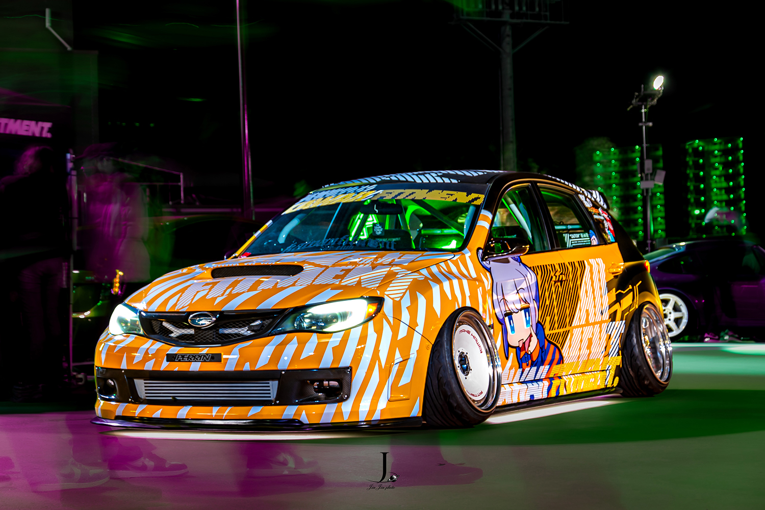 「カワイイフィットメント」のインプレッサWRX STI
