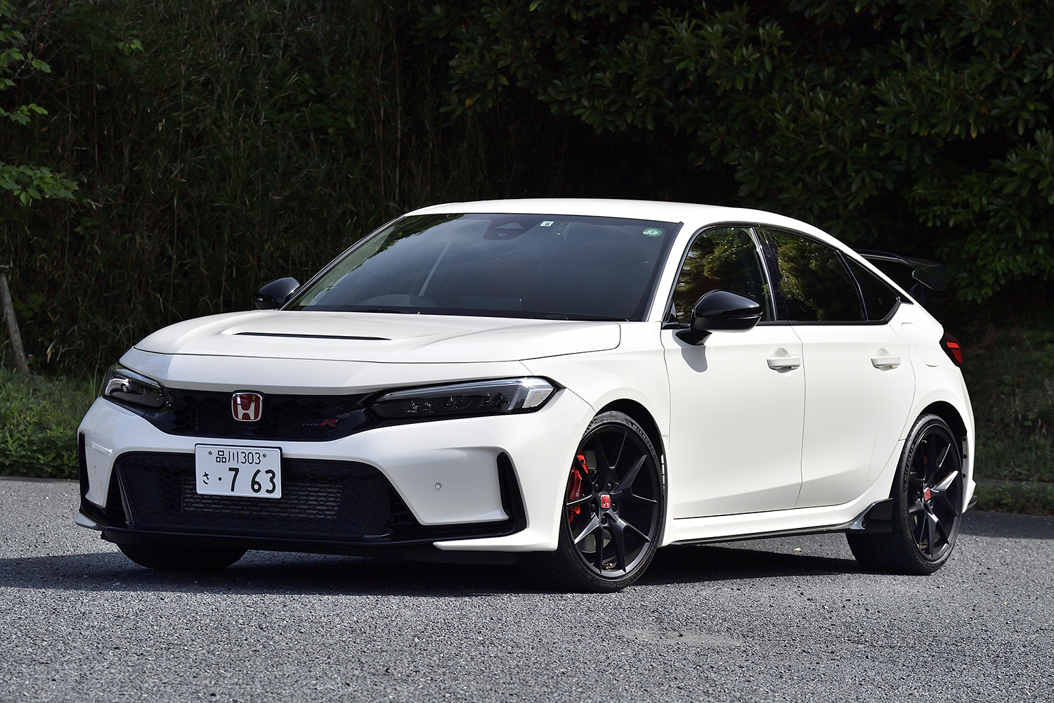 ホンダ・シビックタイプRのフロントスタイリング