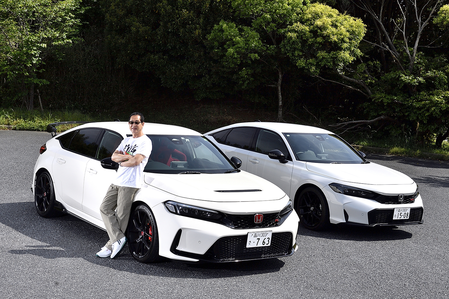 ドリキンがＦＦでＭＴな２台のシビックを乗り比べ【土屋圭市 峠賛歌】