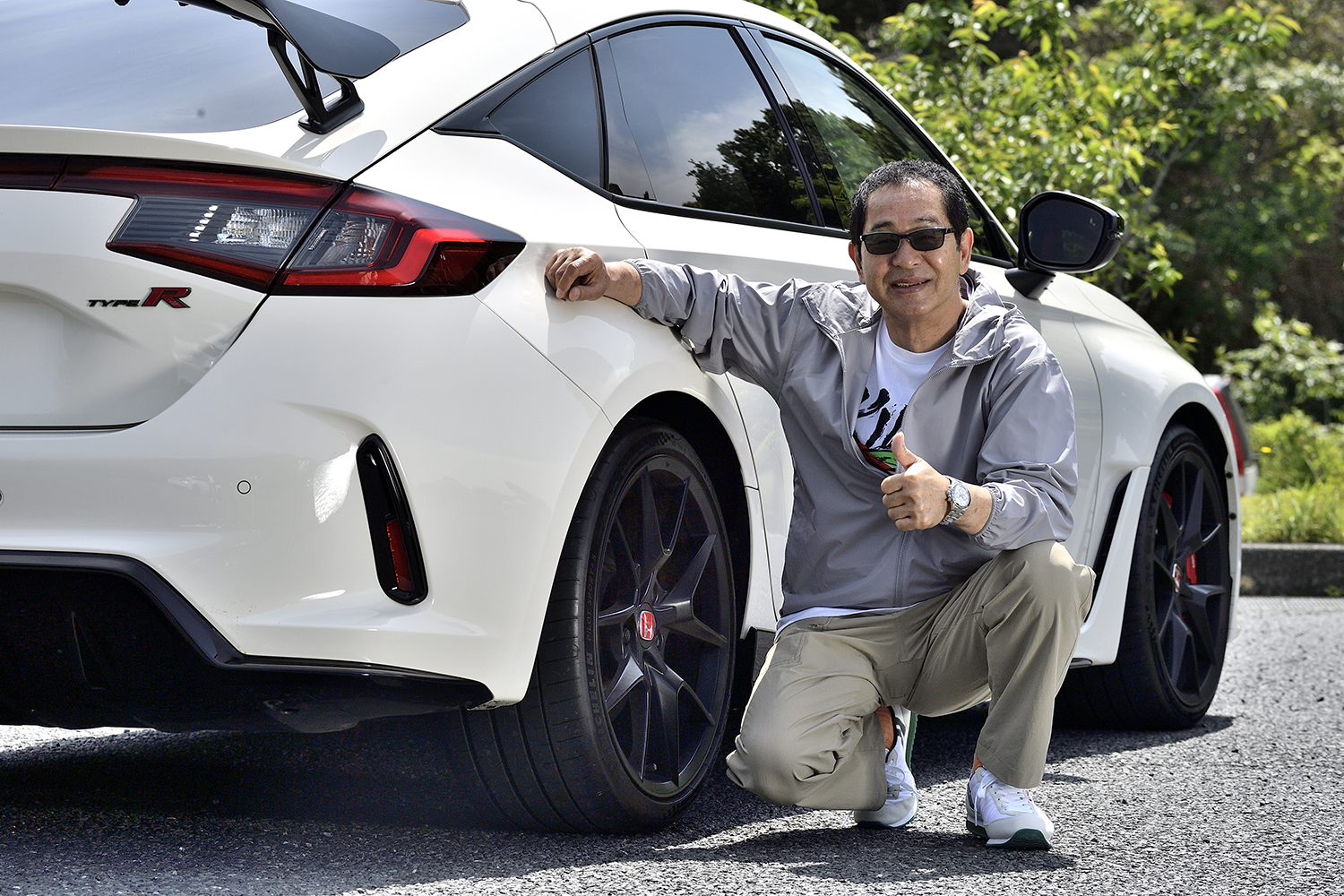 ホンダ・シビックタイプRと土屋圭市さん