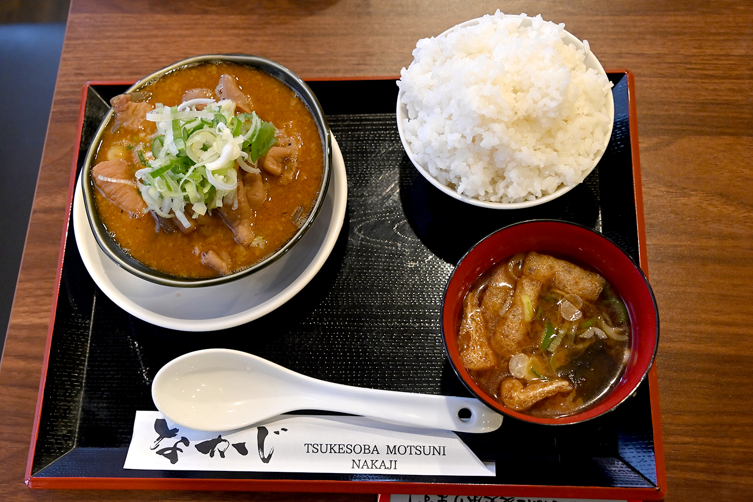 「つけ蕎麦もつ煮なかじ」はつけ蕎麦にもつ煮に油そばとすべてがうまくてボリュームたっぷり【Ｐ専食堂】 〜 画像7
