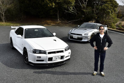 生産終了のR35GT-Rと極上のR34GT-Rを乗り比べて語る！　ドリキンが次期型GT-Rに期待するもの【土屋圭市 峠賛歌】