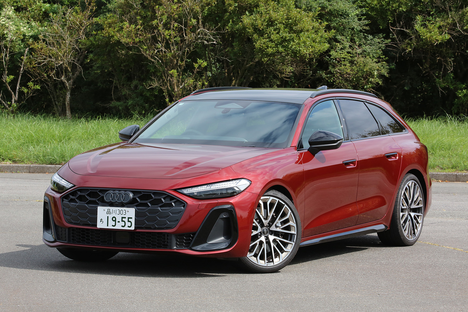 アウディS5アバントのフロントスタイリング