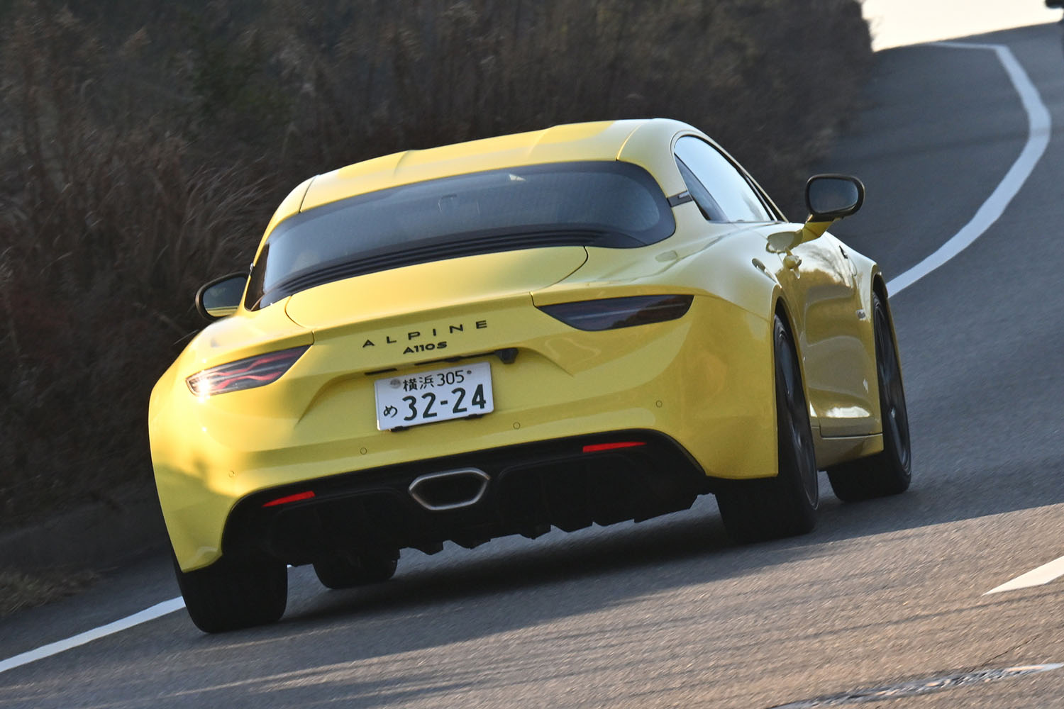 アルピーヌA110Sの走行 〜 画像8