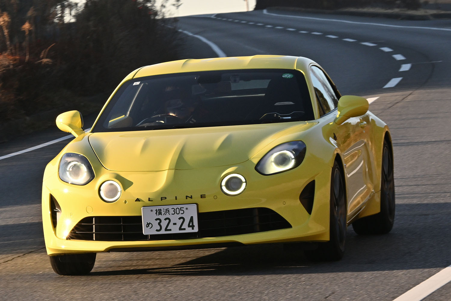 アルピーヌA110Sの走行