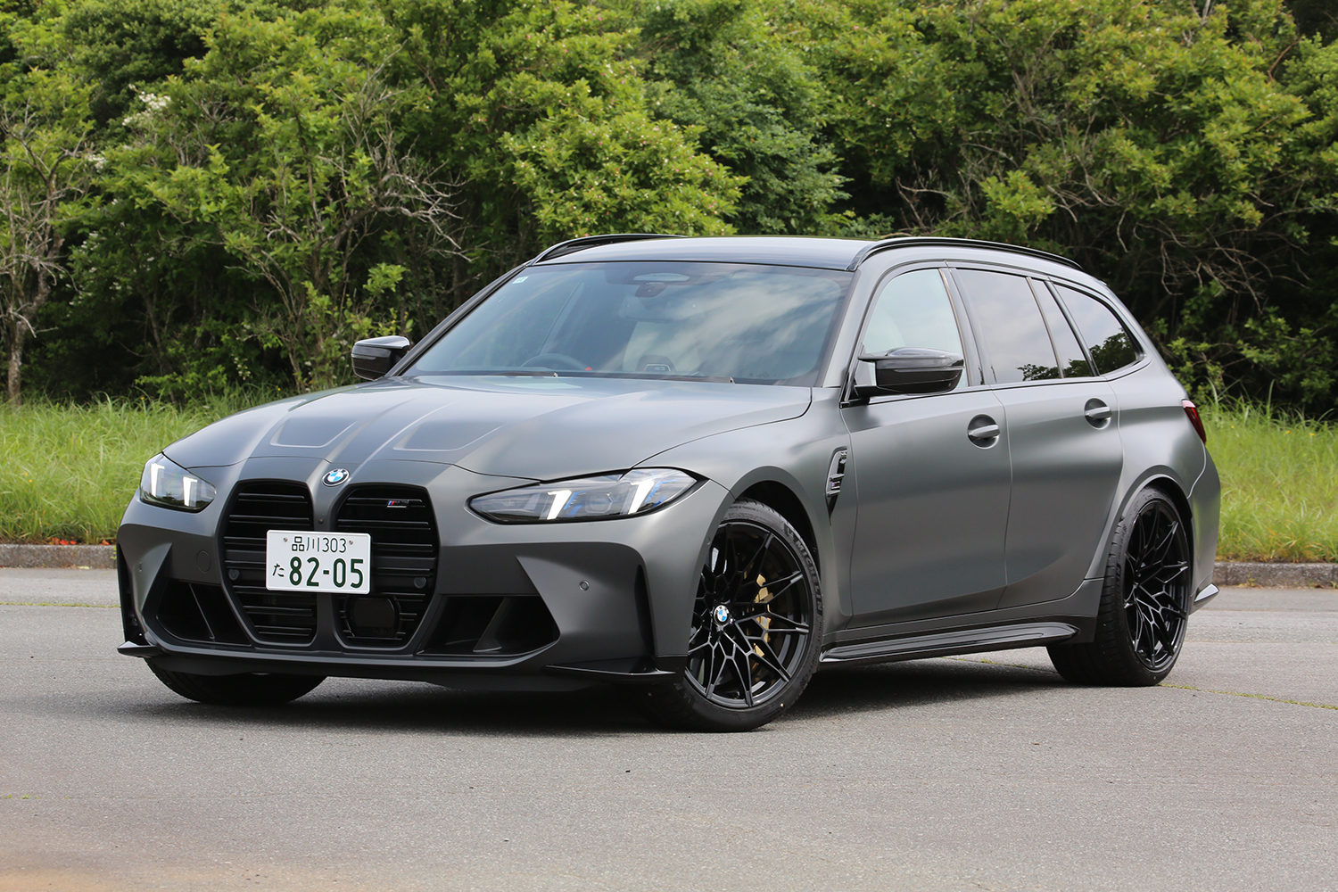 BMW M3コンペティションM xDriveツーリングのフロントスタイリング