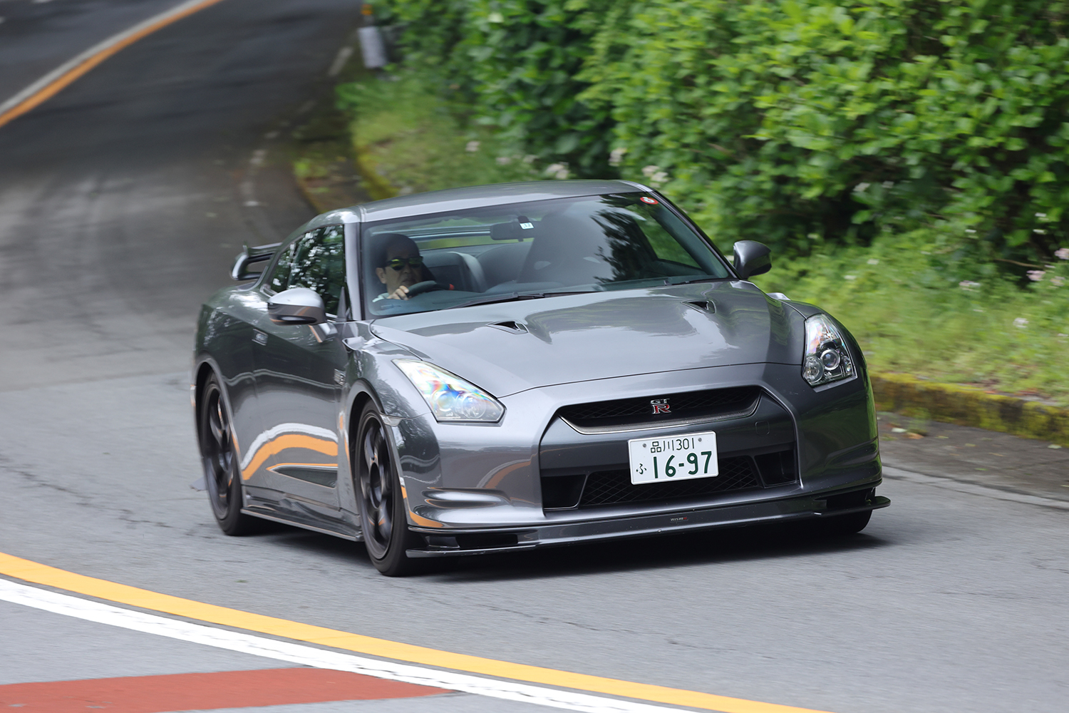 2007年式R35型GT-Rの走行