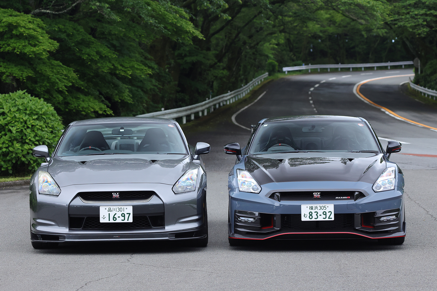 2007年式と2024年式のR35型GT-R