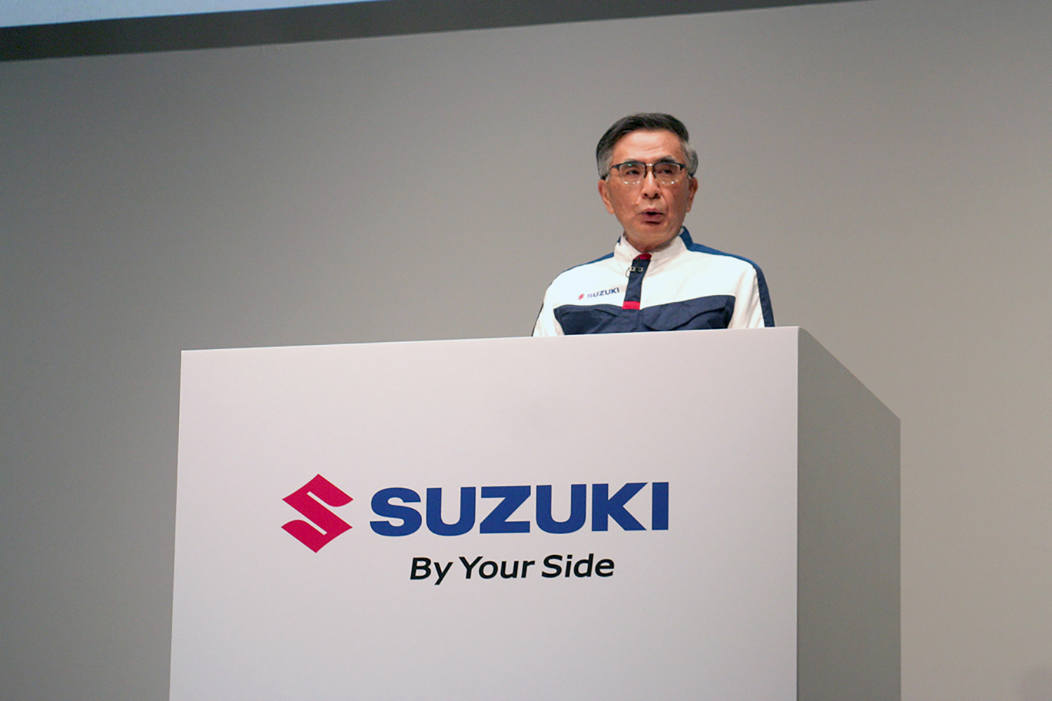 スズキの代表取締役社長の鈴木俊宏氏