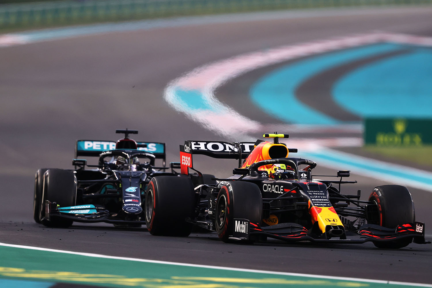 F1マシンの走行