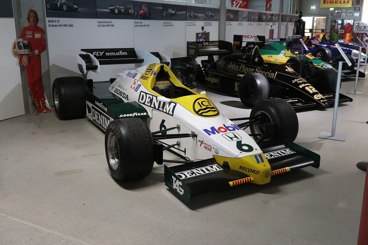 1984 Williams FW09・Honda RE164E 1.5L 60° V6 Twin-Turbo