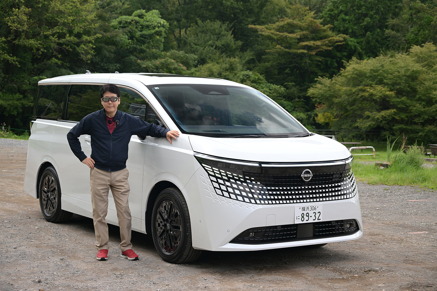 中谷明彦が新型エルグランドを公道で試乗 〜 画像1