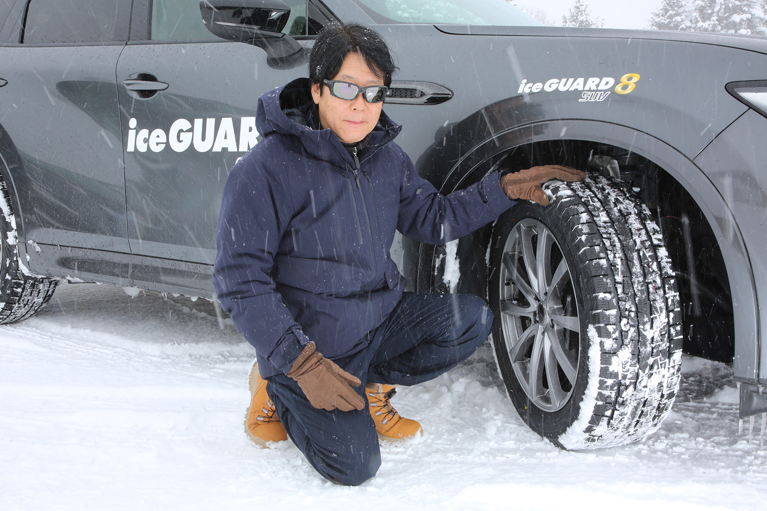 ヨコハマiceGUARD 8 SUVと中谷明彦氏