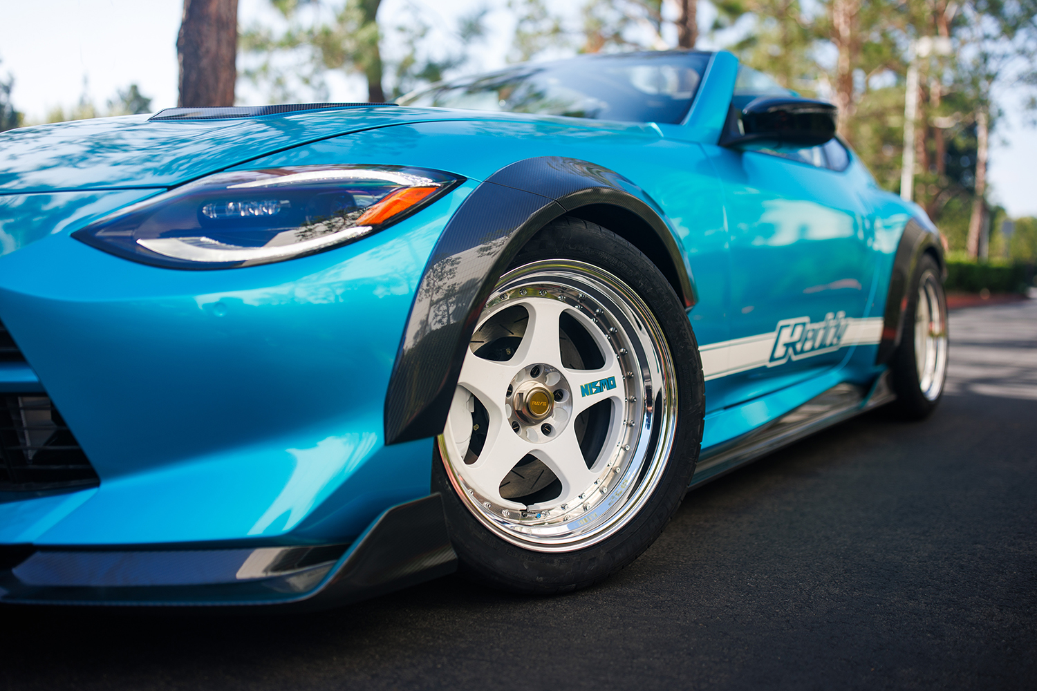 Nissan Z Kaze フロントホイールまわり