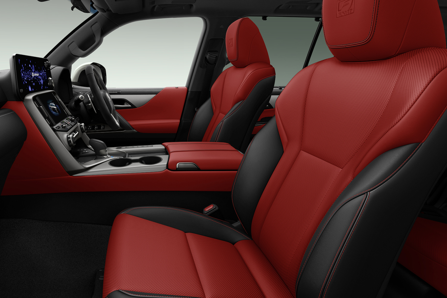 レクサス LX F SPORTの車内