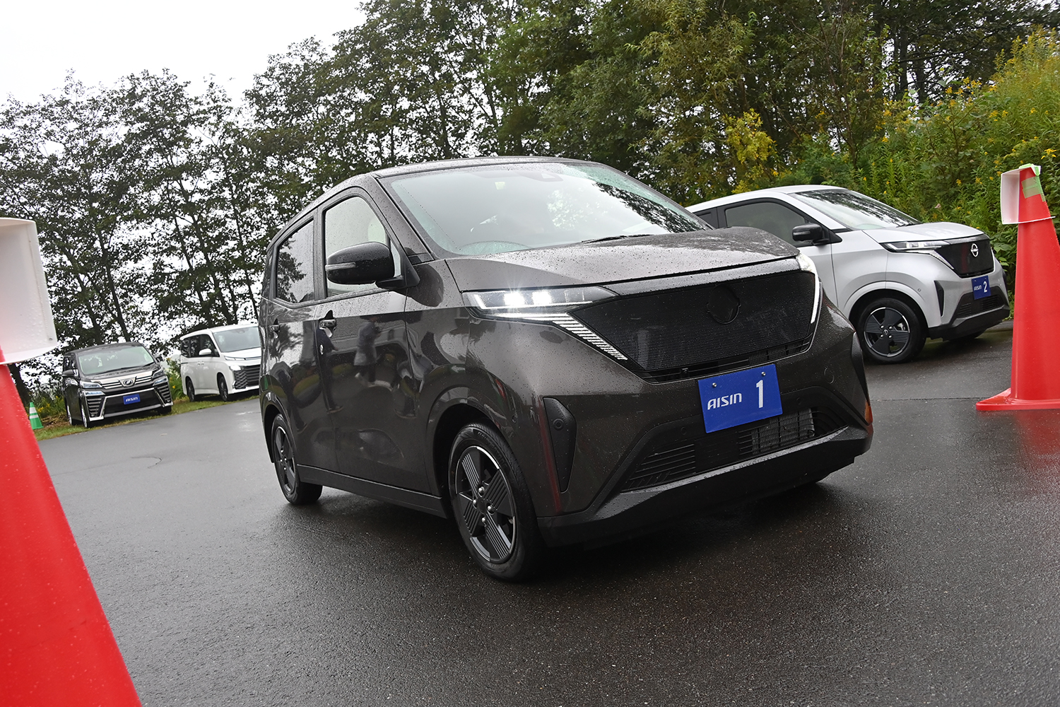 機能統合電動ユニットを搭載した日産サクラ