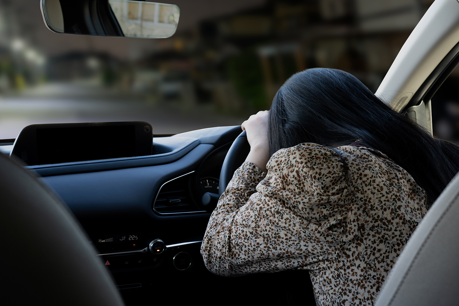 体調不良での運転のイメージ
