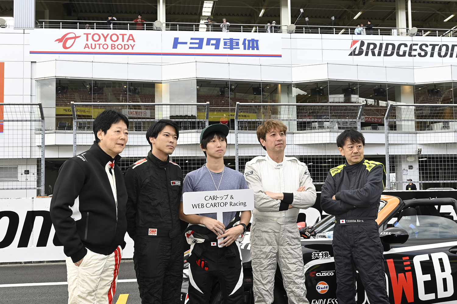 CARトップ＆WEB CARTOP Racingのドライバーたち