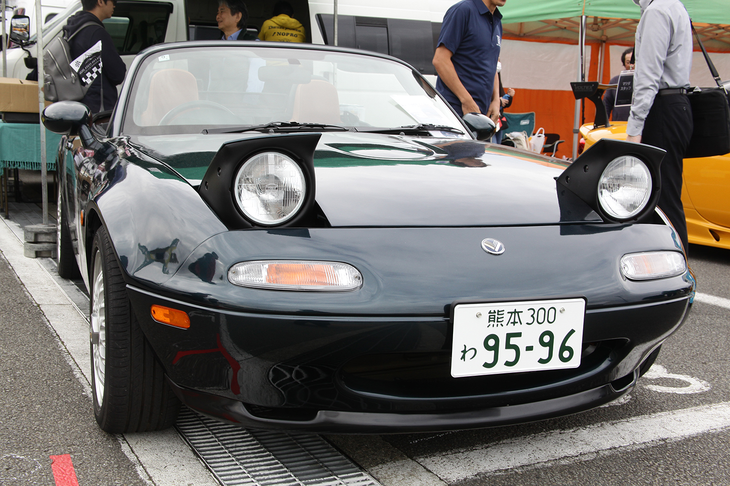 NAロードスターの顔を移植したNCロードスター