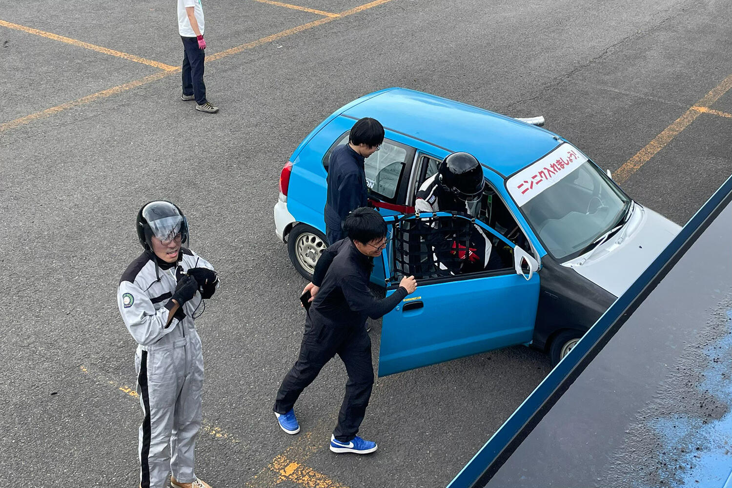 NK7に参戦した「卓上の大蒜（ガーリック）」で出走した編集部井上 〜 画像200