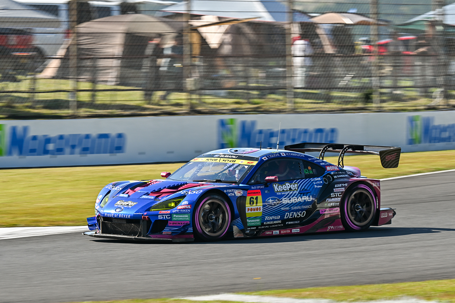SUPER GTシリーズ第7戦「AUTOPOLIS GT 3時間 RACE」に参戦した61号車SUBARU BRZ R&D SPORT