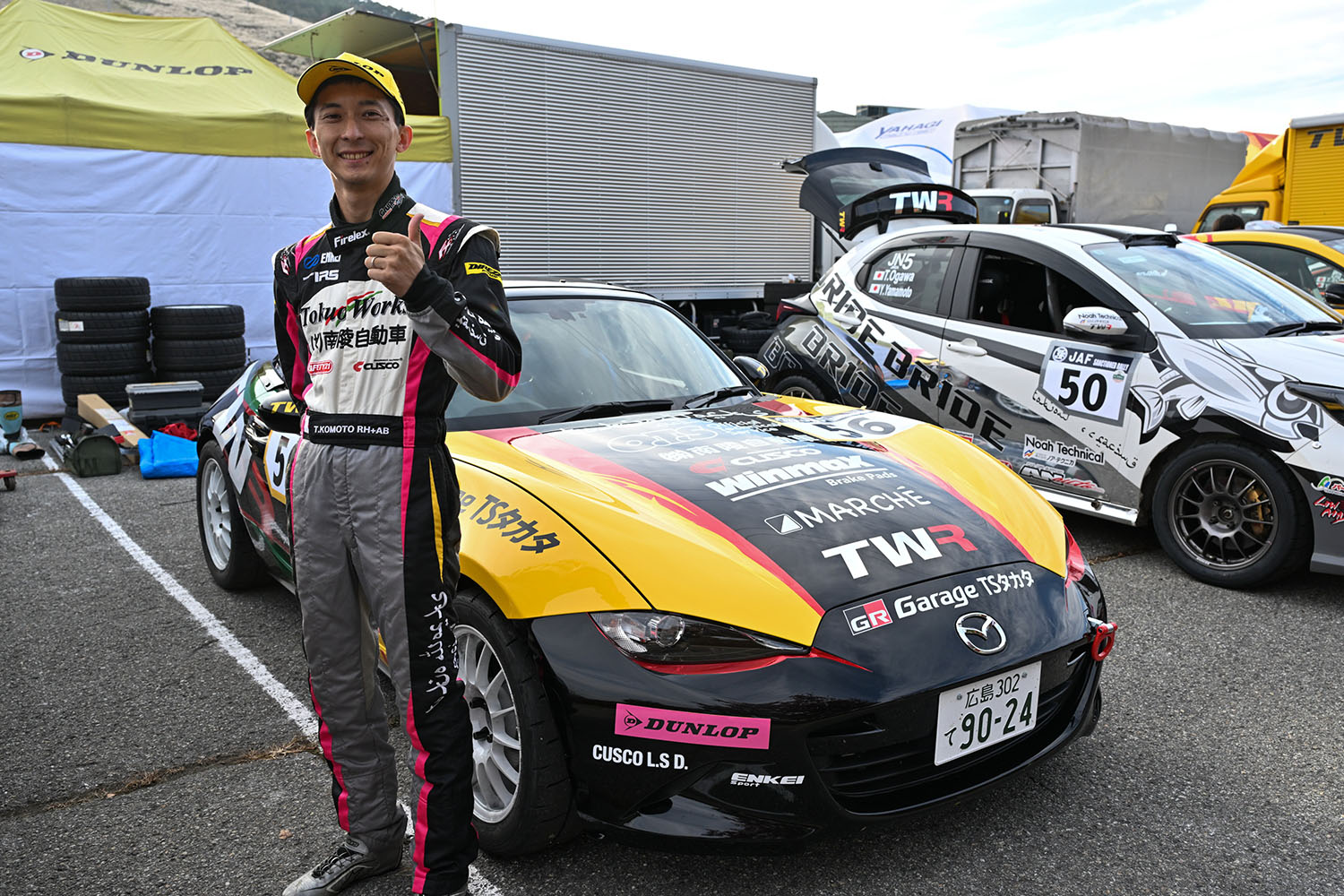 全日本ラリーに突如現れたマツダ・ロードスターのポテンシャルとは